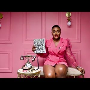 Pink Blazer Dress with lace